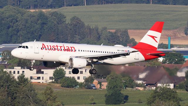 OE-LBM:Airbus A320-200:Austrian Airlines